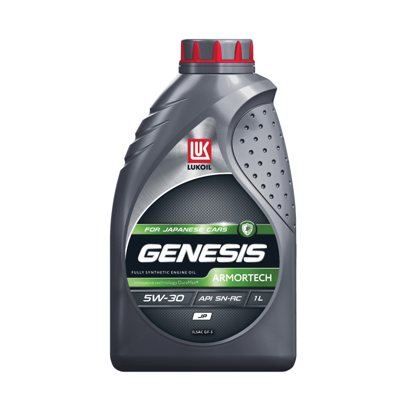Масло Лукойл Genesis Armortech 5W30 JP SN Toyota Honda Mazda Nissan Suzuki Subaru синт 1 л