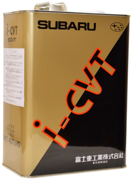 Масло трансмиссионное Subaru I-CVT 4 л для вариаторов