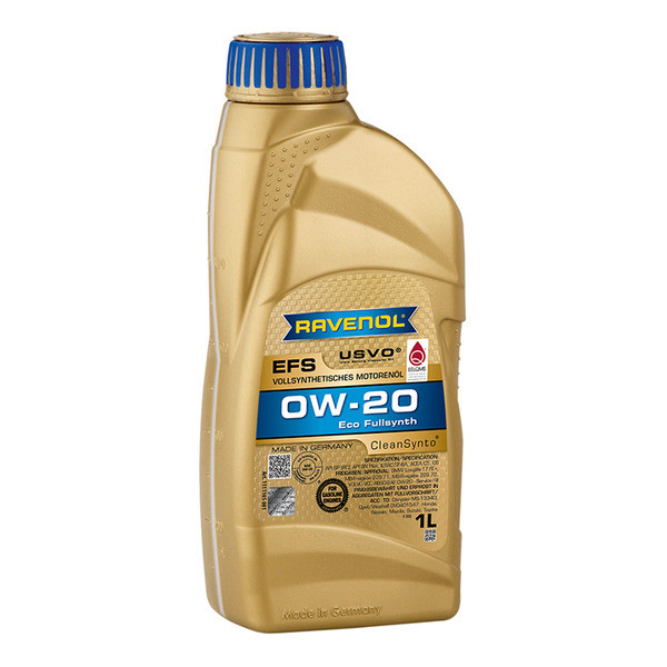 Масло моторное RAVENOL EFS 0W20 C5/C6 SN GF-6A 1 л