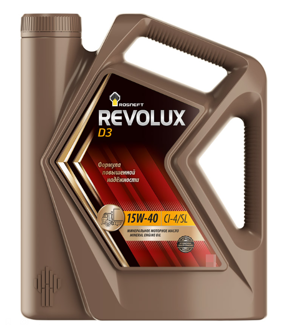 Масло моторное РосНефть 15W40 Revolux D3 CI-4/SL 4 л