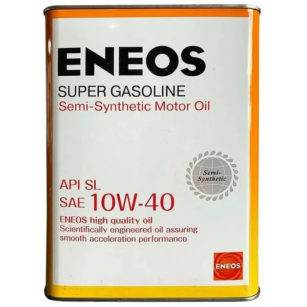 Масло Моторное Eneos Super Gasoline SL 10W40 п/синтетическое 4 литр