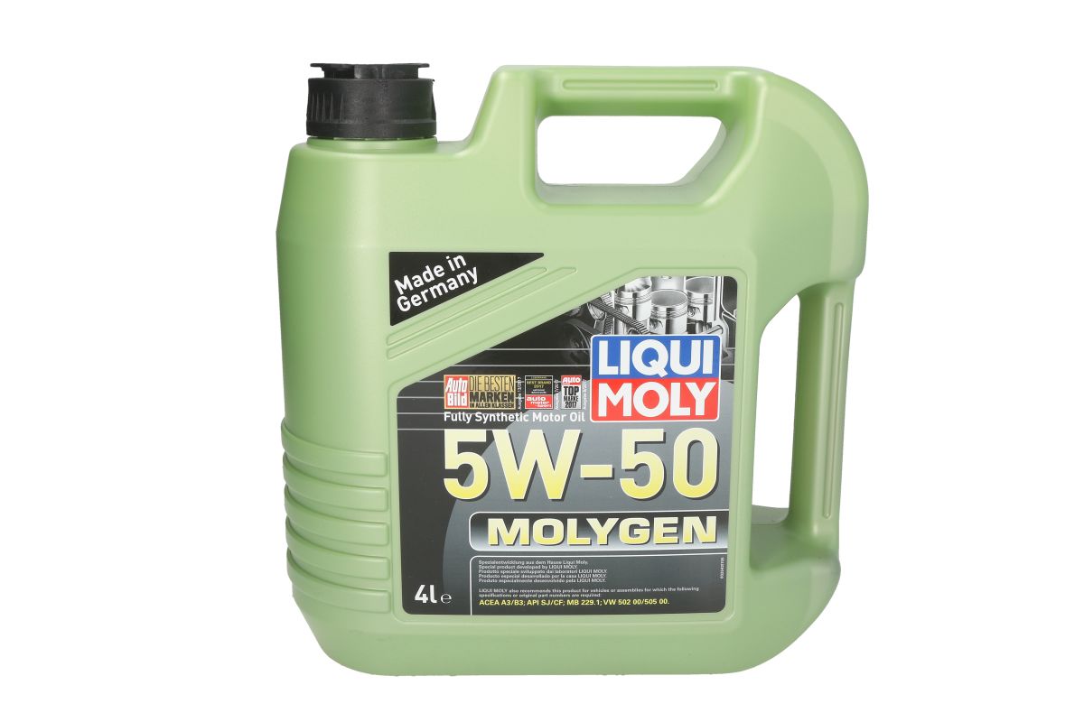 Масло моторное LiquiMoly 5W50 Molygen A3/B3 SJ/CF 4 л
