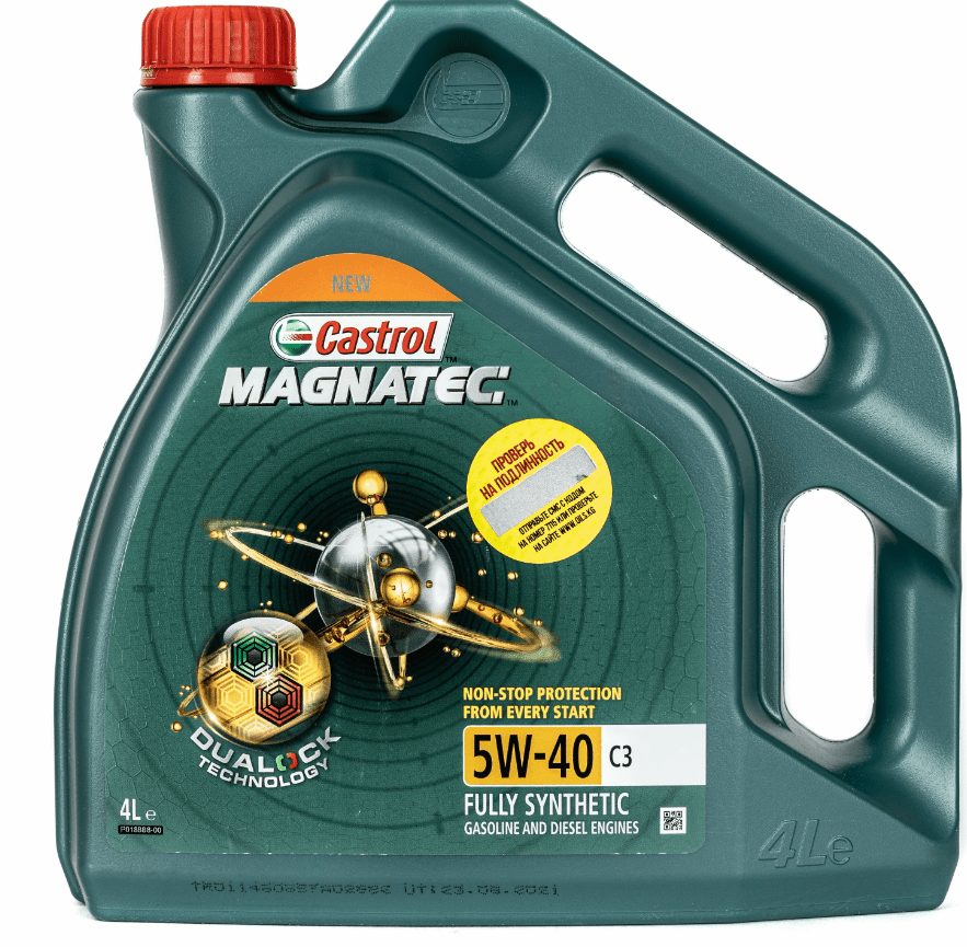 Масло Castrol 5W40 Magnatec C3 синтетическое 4 л