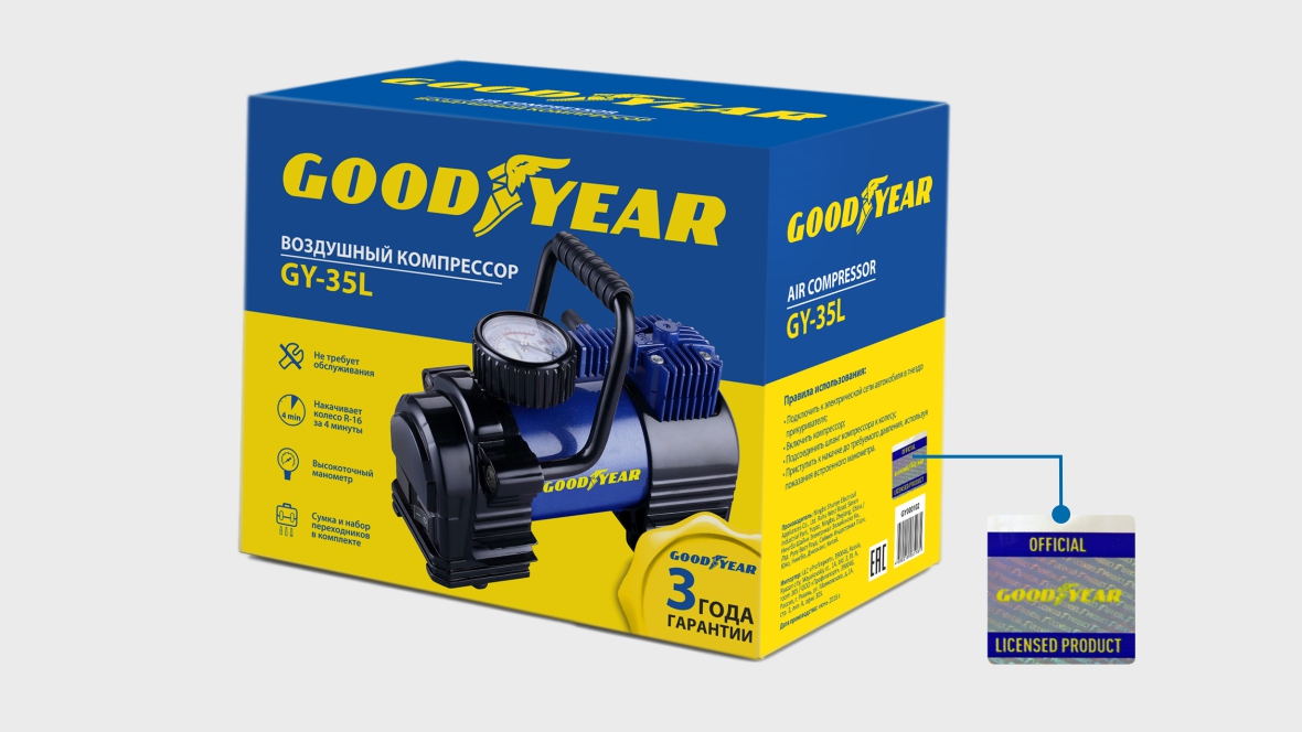 Компрессор GoodYear GY-35L 35 л/мин