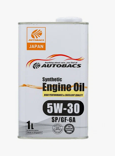 Масло моторное AUTOBACS ENGINE OIL 5W30 SN/CF/GF 1 л