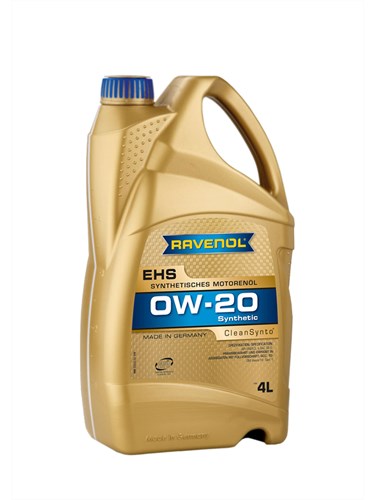 Масло моторное RAVENOL EHS 0W20 4л (синтетика)