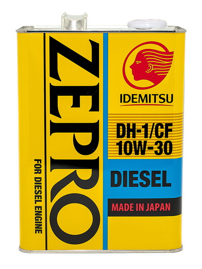 Масло моторное IDEMITSU ZEPRO DIESEL CF/DH-1 10W30 4 л