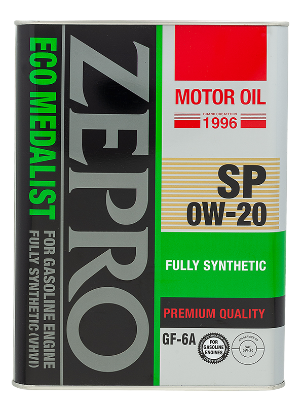 Масло моторное IDEMITSU ZEPRO ECO MEDALIST SP/GF-6 0W20 4 л КОРЕЯ