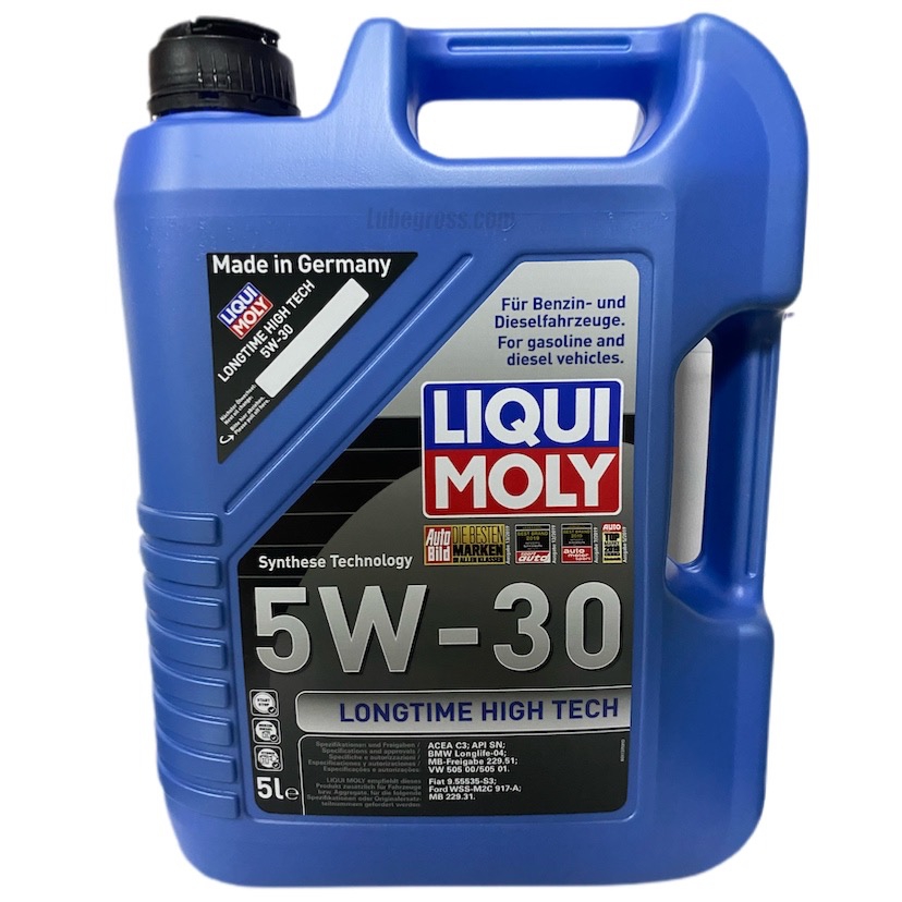 Масло LiquiMoly 5W30 LONGTIME HIGH TECH синтетическое CF/SL А3/В4 5 л