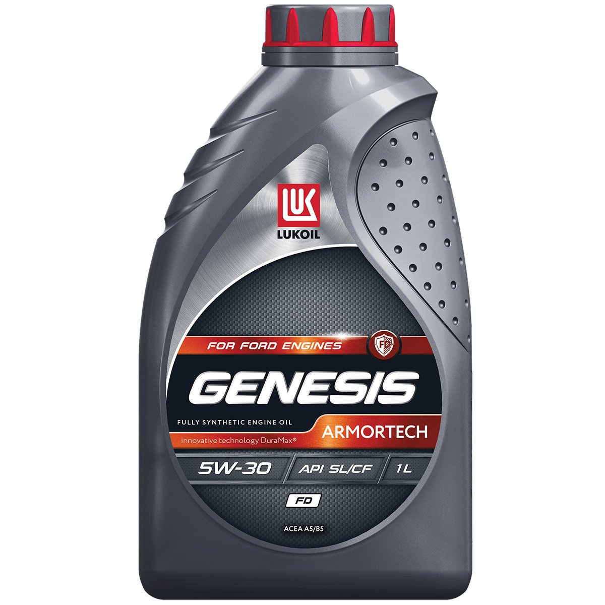 Масло моторное Лукойл Genesis Armortech 5W30 SL/CF А5 В5 FD синтетическое 1 литр