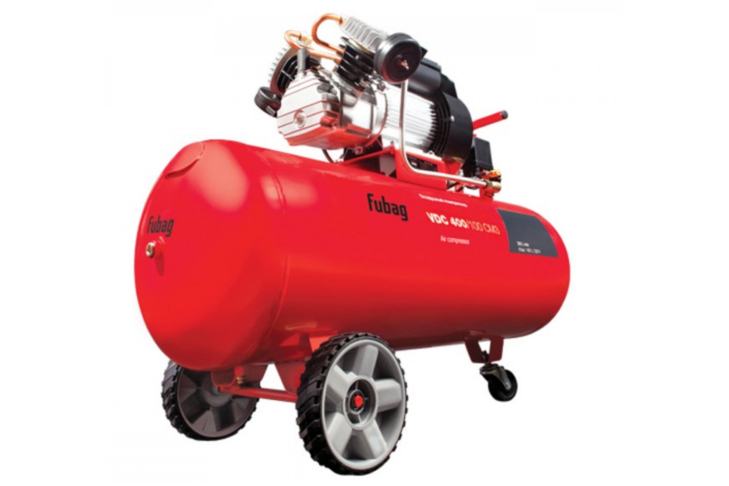 Компрессор FUBAG VDC 400/100 СМ3 (400л/мин, 100л, 8бар, 2.2кВт)