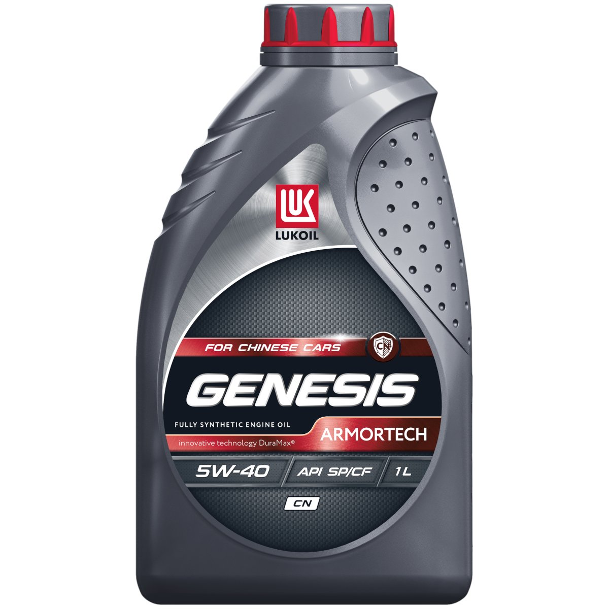 Масло Лукойл Genesis Armortech 5W40 CN Для Китайских авто Chery, Haval, GREAT W и др 1 л
