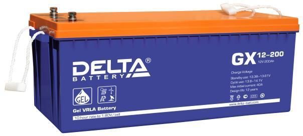 Аккумулятор DELTA GX 12-200