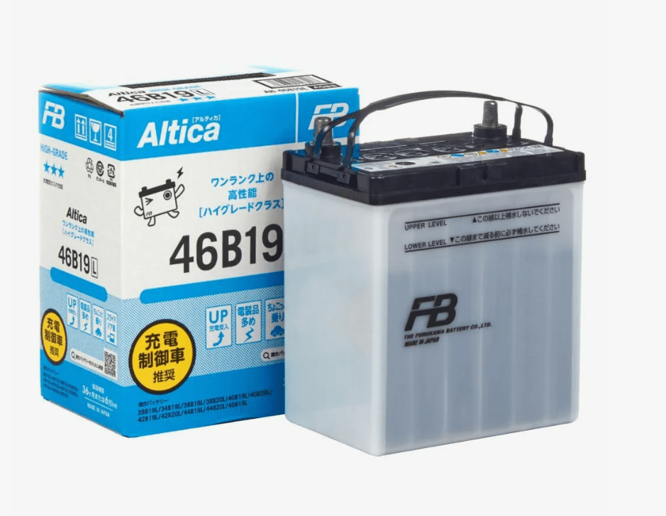 Аккумулятор FB Furukawa Battery Altica HIGH-GRADE 43 Ah 380 A 46B19L (ЯПОНИЯ-ОРИГИНАЛ)
