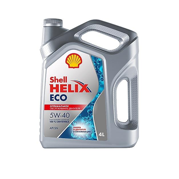 Shell Helix ECO 5W40 SN/CF синтетическое 4 л