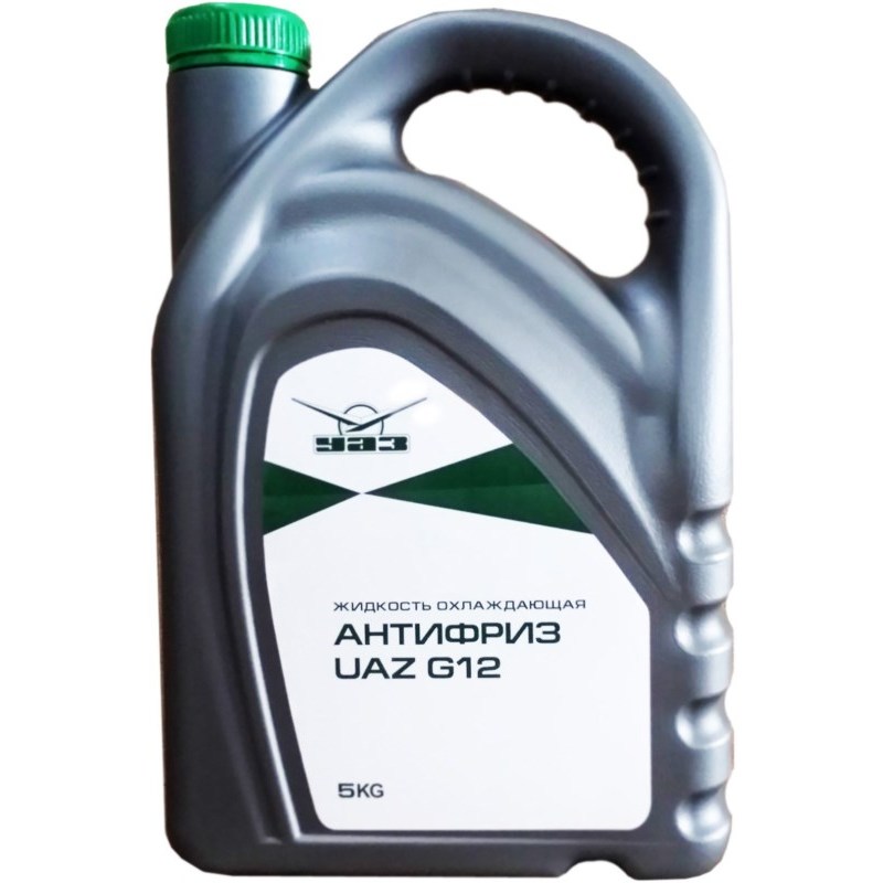 Антифриз UAZ G12 зелёный 5 кг