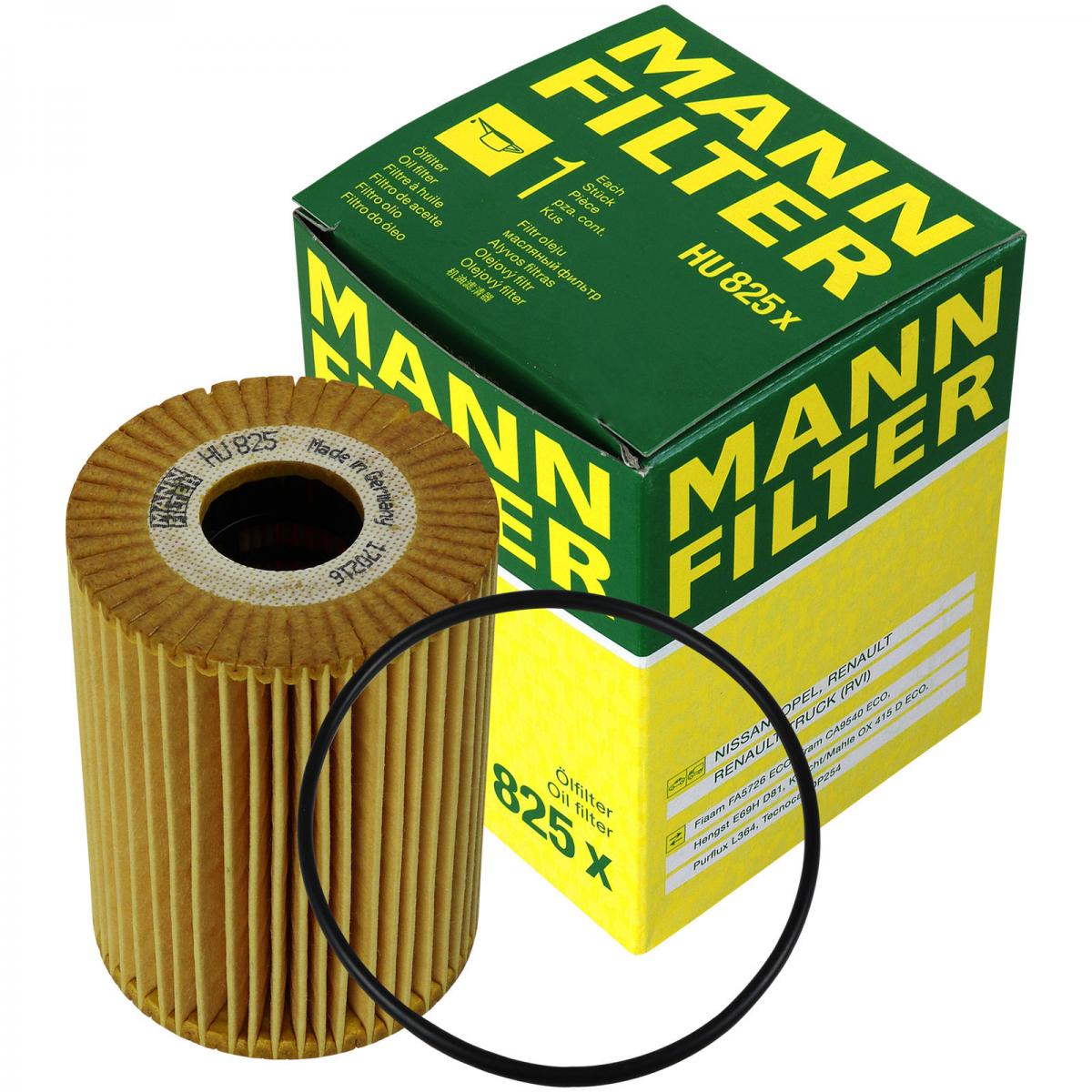 Фильтр масляный MANN HU825X