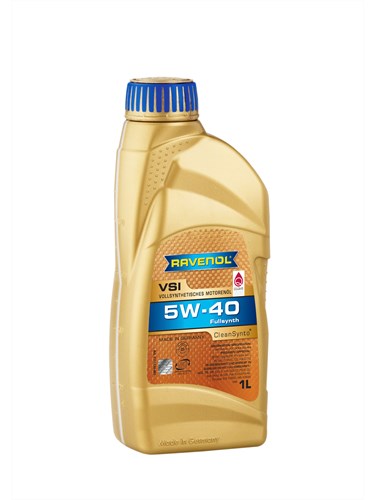 Масло моторное RAVENOL VSI 5W40 1 л (синтетика)