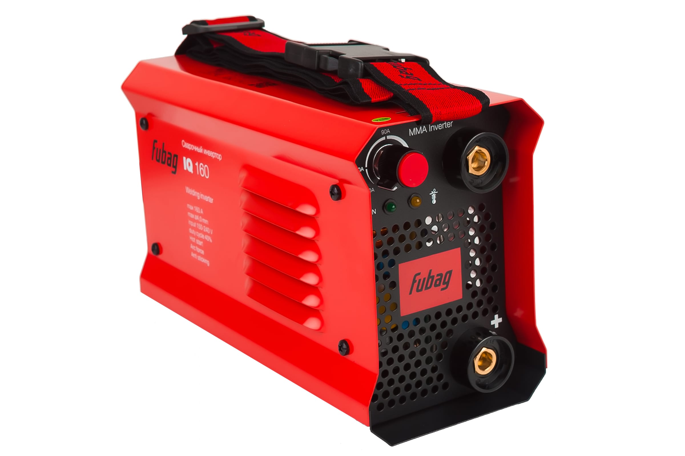 Сварочный аппарат FUBAG IQ 160 (max.160А, ПВ40%, раб.150-240В) инверторного типа