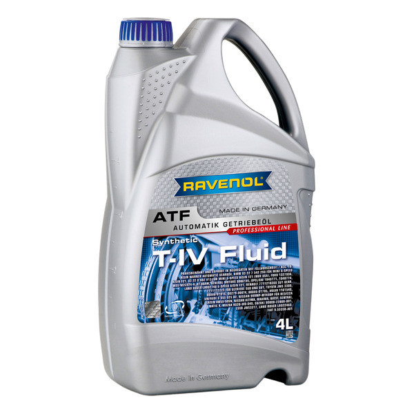 Масло Ravenol ATF T-IV Fluid трансмисионное  4 л