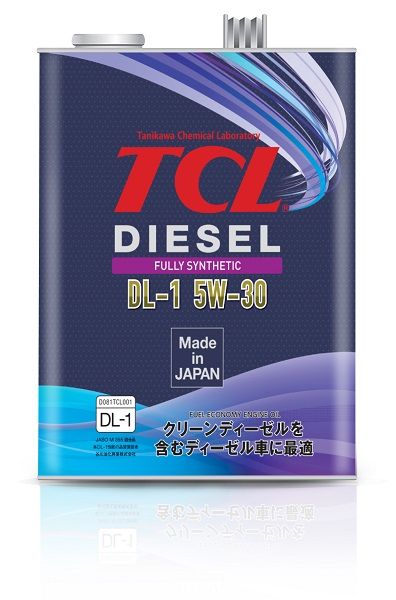 Масло для дизельных двигателей TCL Diesel Fully Synth DL-1 5W30 4 л