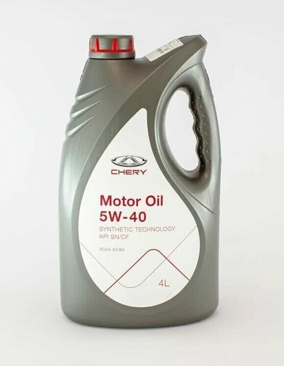 Масло моторное Chery 5W40 API SP A3/B4 4 л CHERY5W404