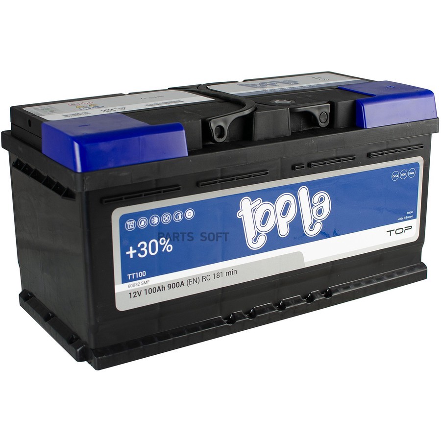 Аккумулятор TOPLA  TOP 100 Ah 920 A H3