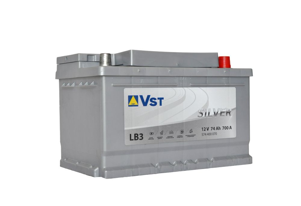 Аккумулятор VARTA (VST) 74 Ah 700 A SILVER ОП (низ.)