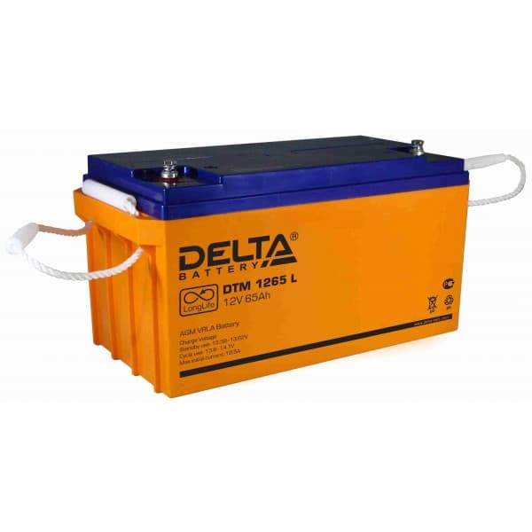 Аккумулятор DELTA DTM 1265 L