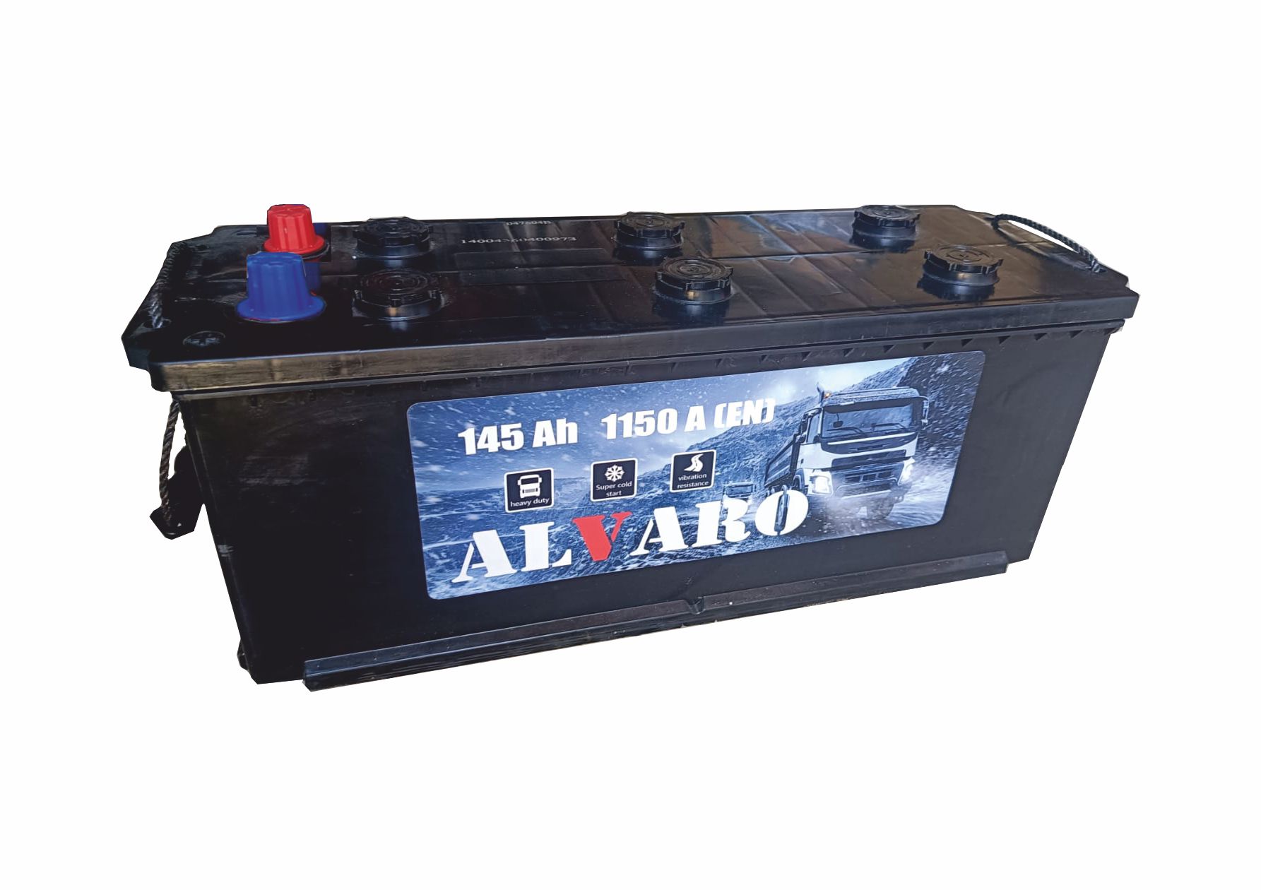 Аккумулятор ALVARO 145 Ah 1150 A ОП ВИБРОУСТОЙЧИВЫЙ