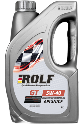 Масло Rolf GT 5/40 SN/CF синтетическое пластик 4 л