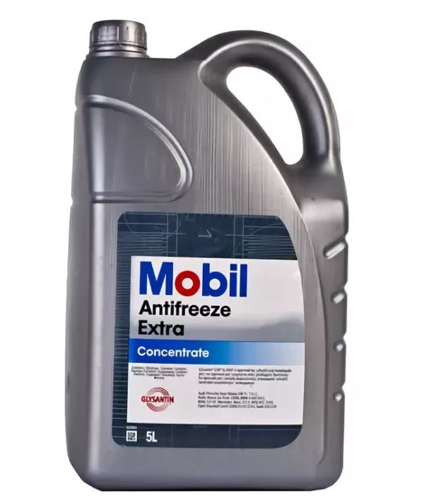 Антифриз Mobil Extra сине-зеленый концентрат 5 л