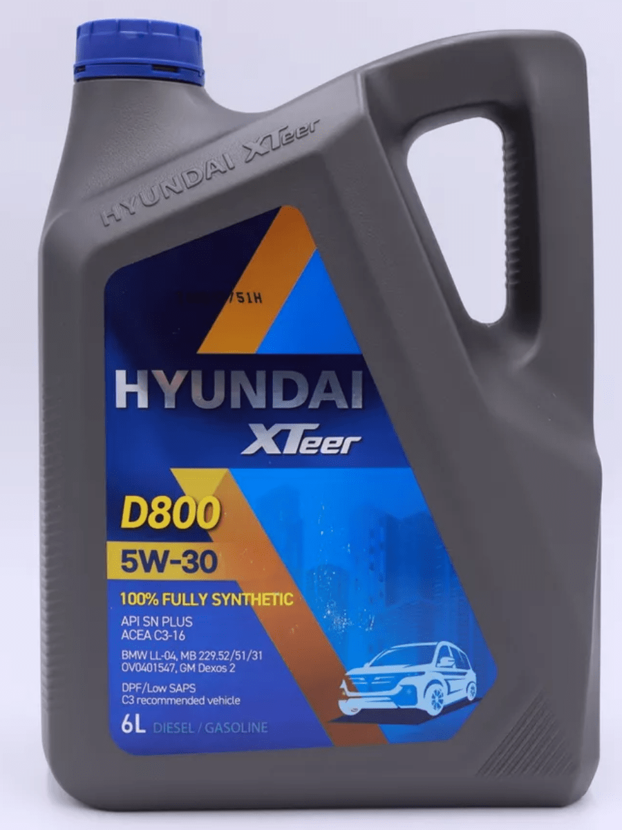Масло моторное Hyundai XTeer D800 5W30 API SN PULS C3 6 л