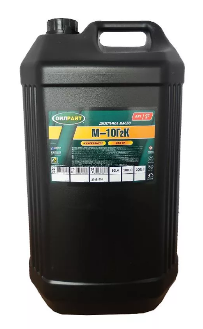 Масло Oil Right М 10Г2к моторное дизельное 20 л