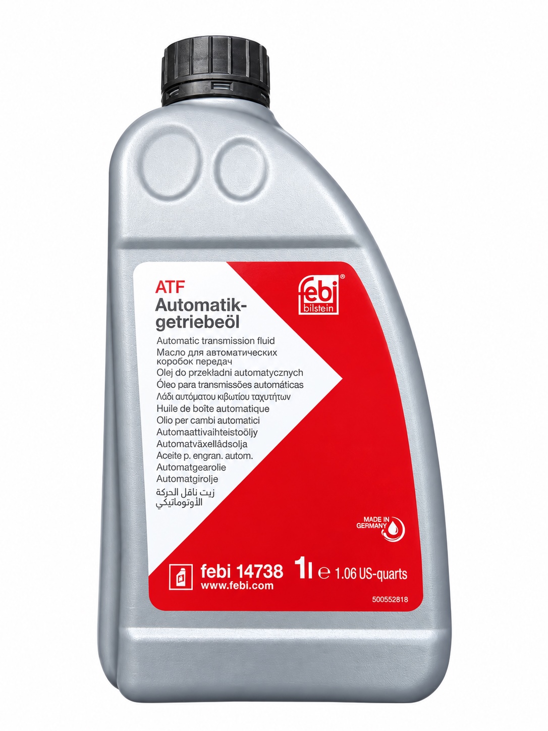 Жидкость FEBI ATF BMW LA2634 HYUNDAI PSF-3 желтый 1 л 14738