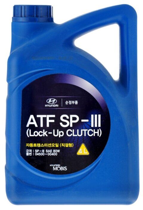 Масло трансмиссионное HYUNDAI ATF SP-III 04500-00400 4л