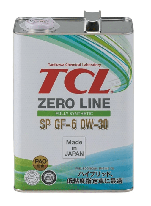 Масло моторное TCL Zero Line Fully Synth Fuel Economy SP GF-6 0W30 4 л