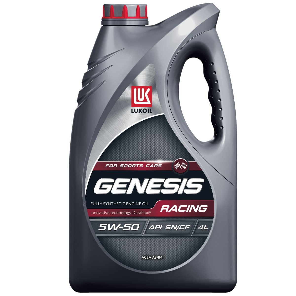Масло моторное Лукойл Genesis RACING 5W50 SN/CF A3/B4 синтетическое 4 л