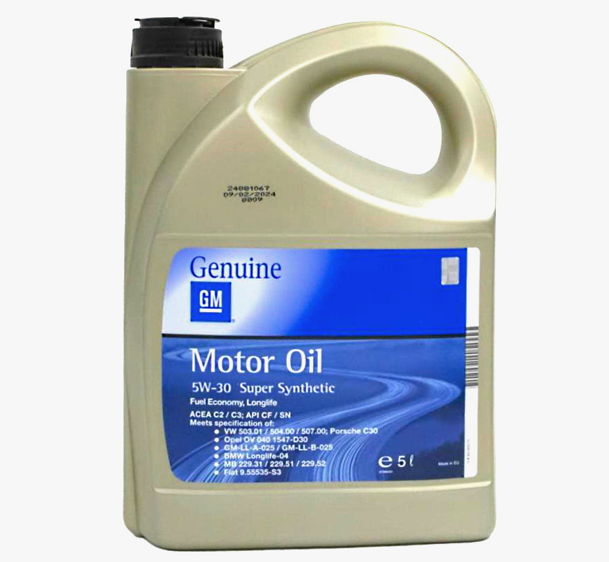 Масло моторное General Motors GM Super Synthetic 5W30 5 литр