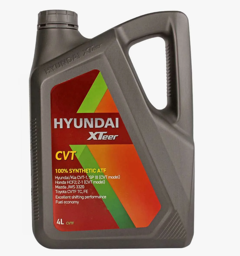 Масло трансмиссионное Hyundai XTeer ATF CVT 4 л