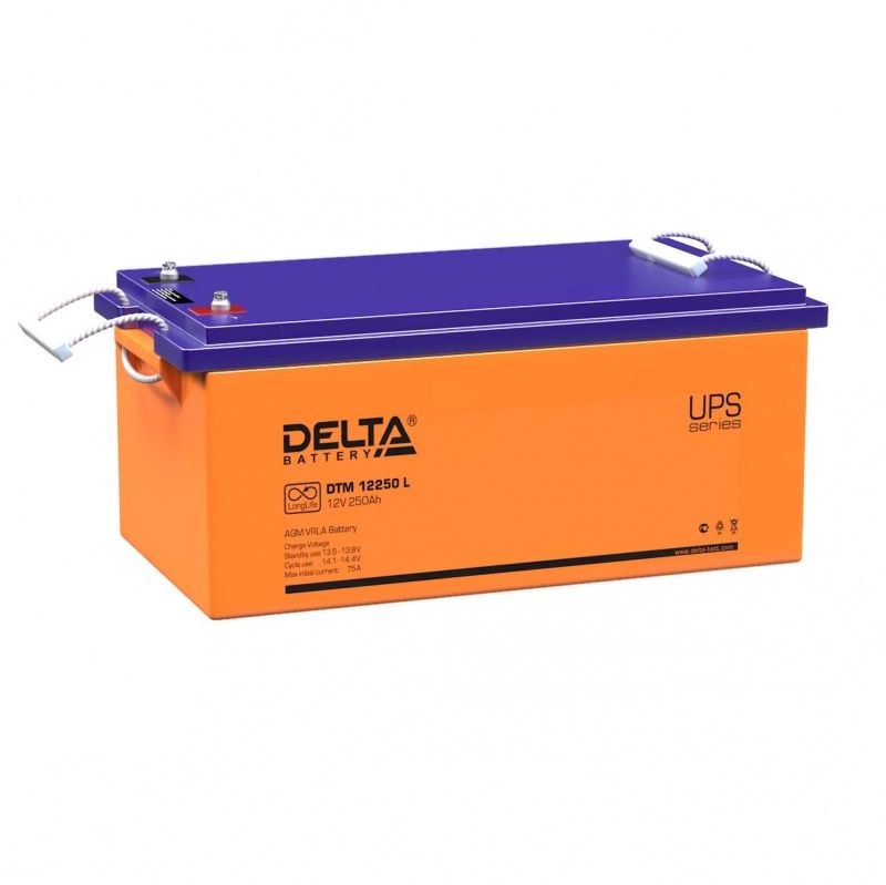 Аккумулятор DELTA DTM 12250 L