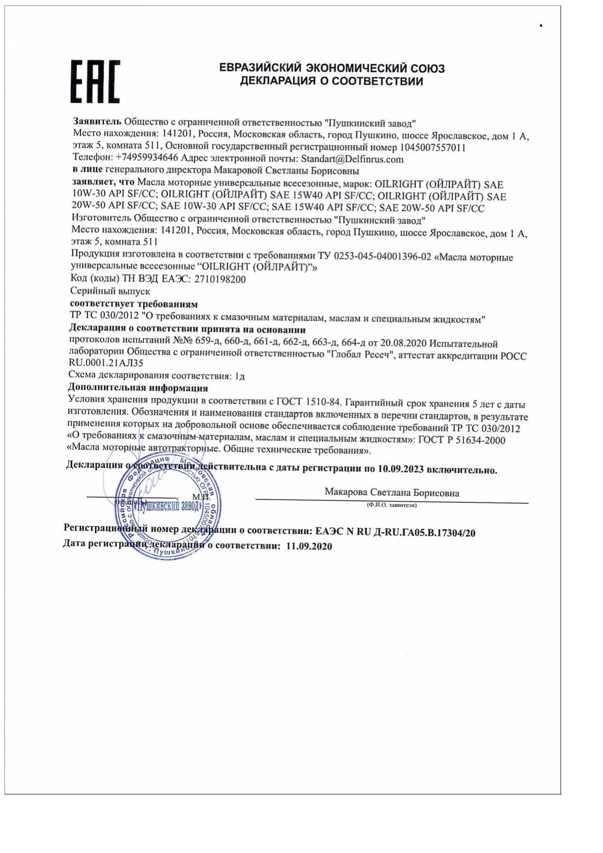 Стандарт_15W40_SF-CC