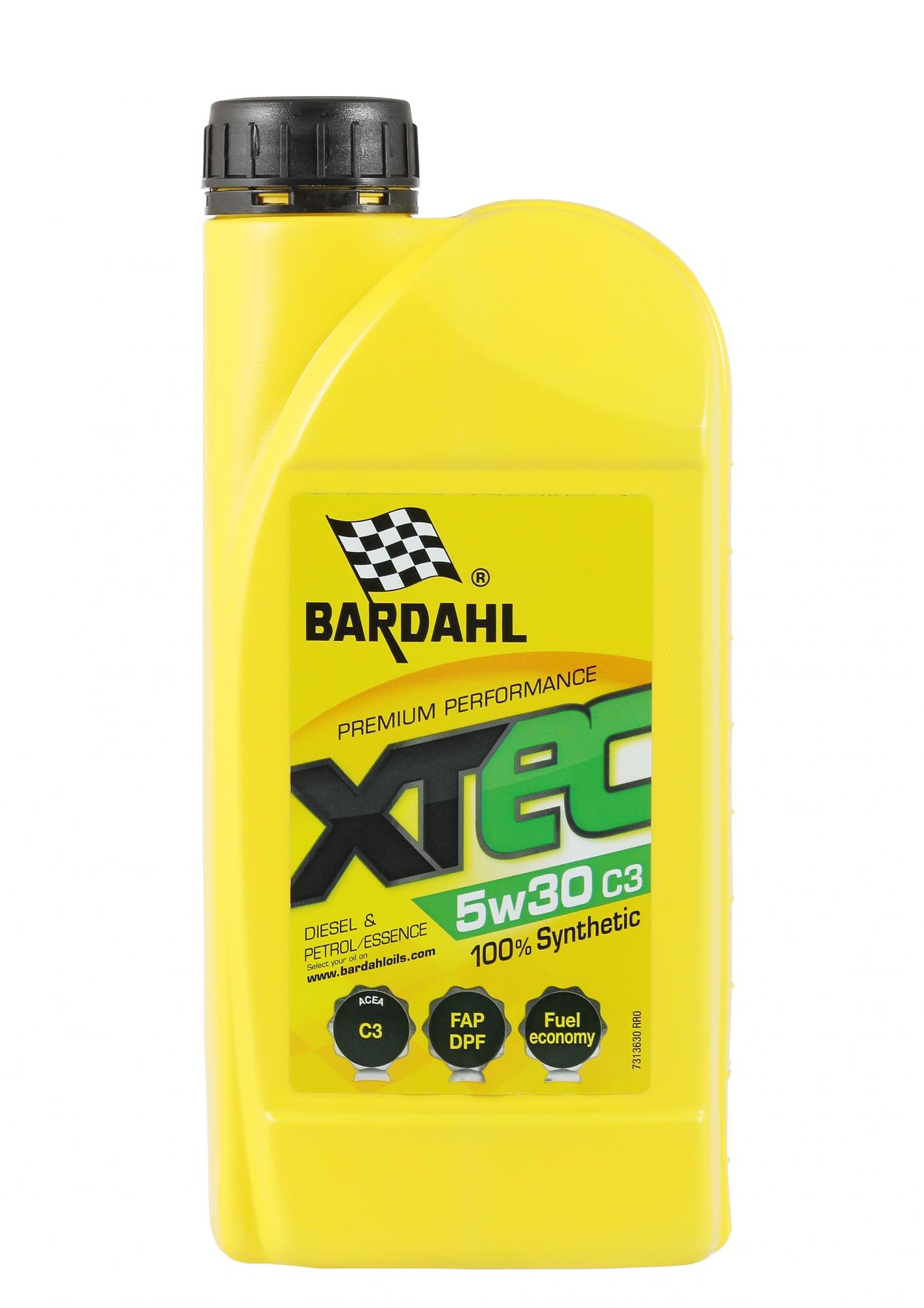 Масло моторное синтетическое BARDAHL XTEC C3 5W-30 1л