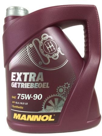 Масло Mannol трансмиссионное 75W90 Extra GL4/5 синтетическое 4 литра