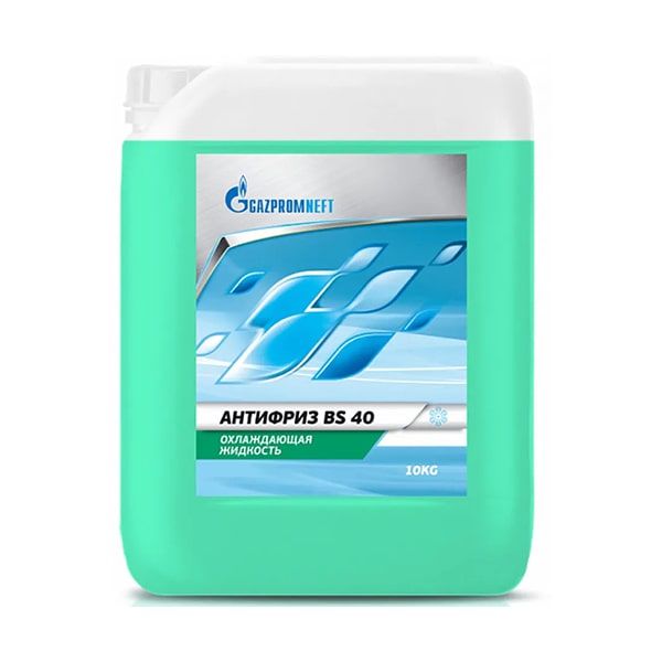 Антифриз Gazpromneft BS 40, 10 кг (зеленый)
