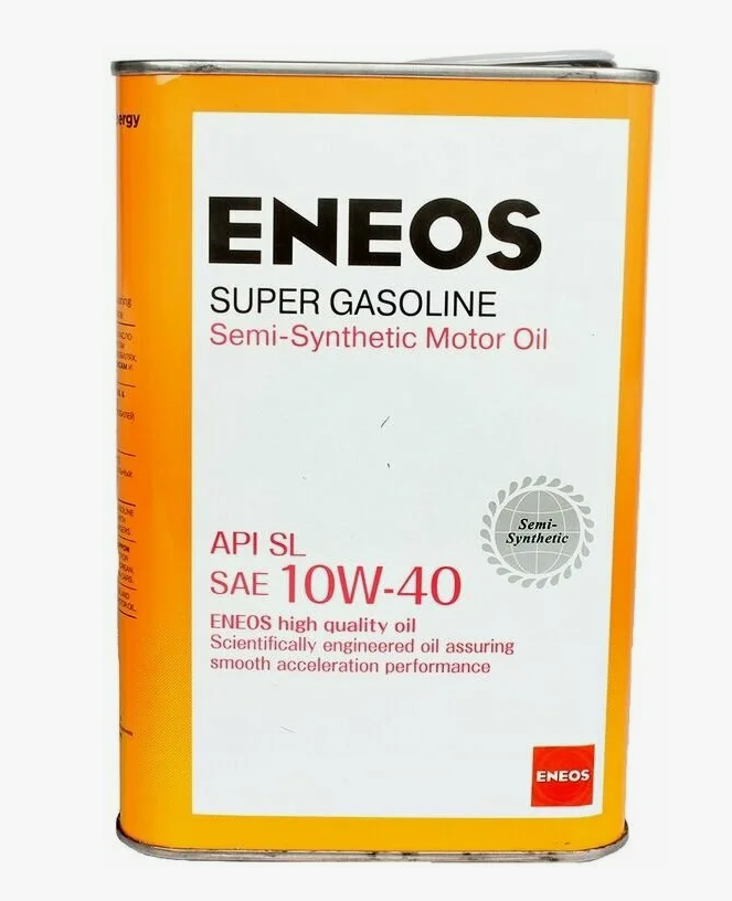Масло Моторное Eneos Super Gasoline SL 10W40 п/синтетическое 1 литр