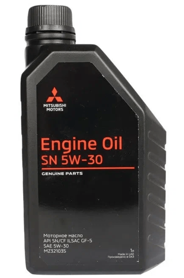 Моторное масло MITSUBISHI API SN 5W30 1л.