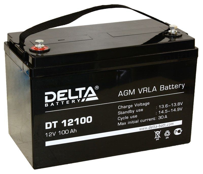 Аккумулятор DELTA DT12100