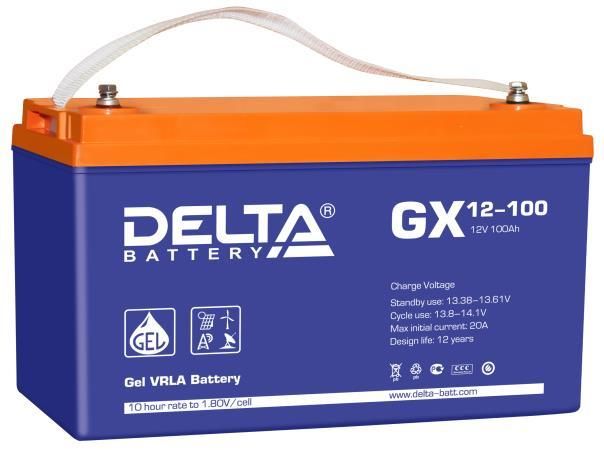 Аккумулятор DELTA GX 12100