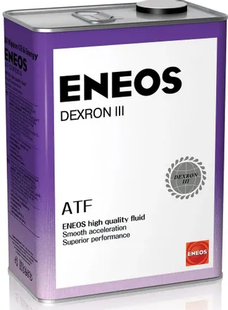 Масло трансмиссионное ENEOS ATF DEXRON III для АКПП 4 л
